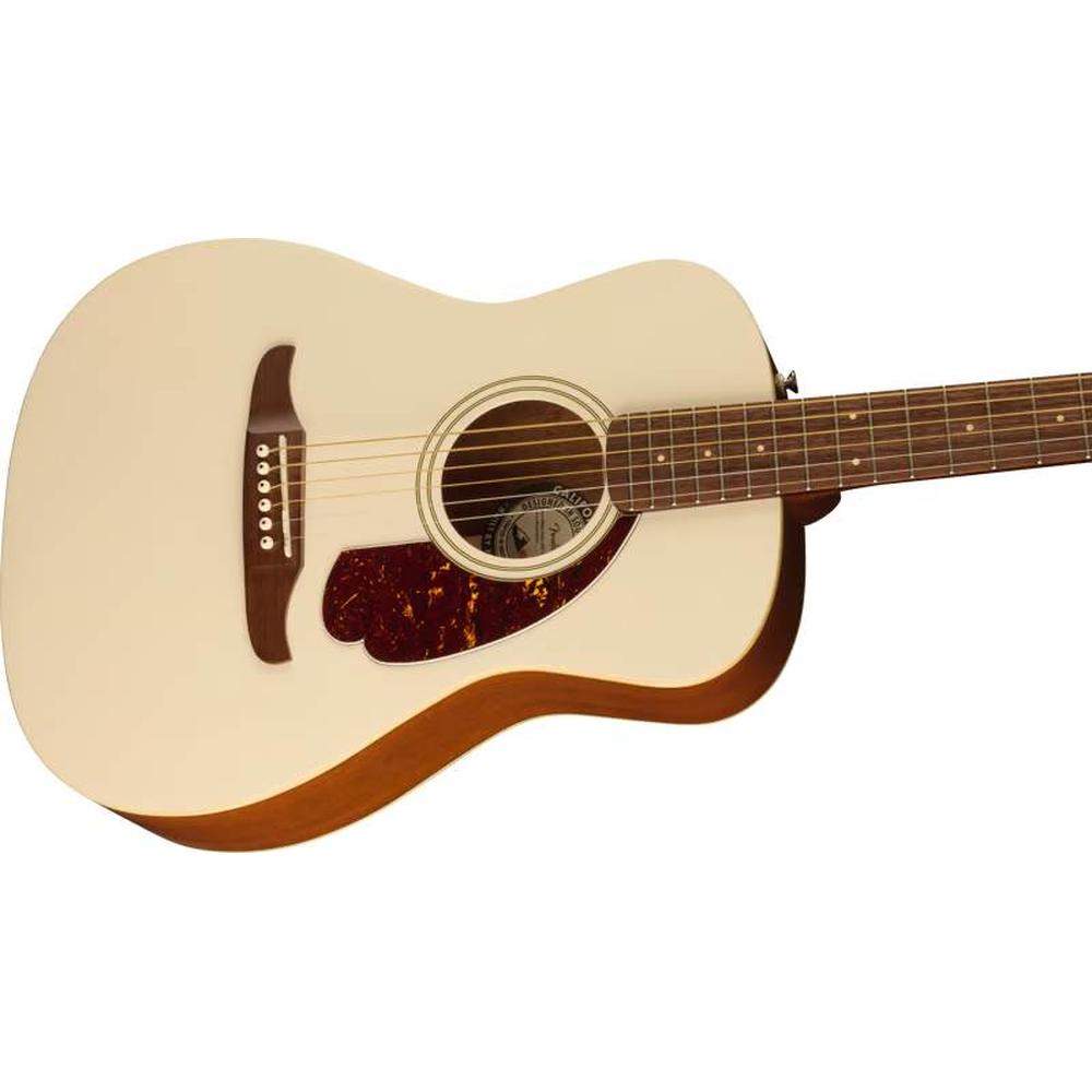 Fender Malibu Player Acoustic Guitar in Olympic White