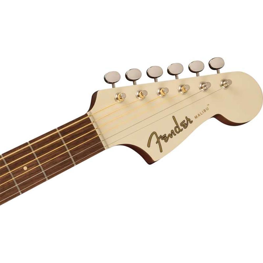 Fender Malibu Player Acoustic Guitar in Olympic White