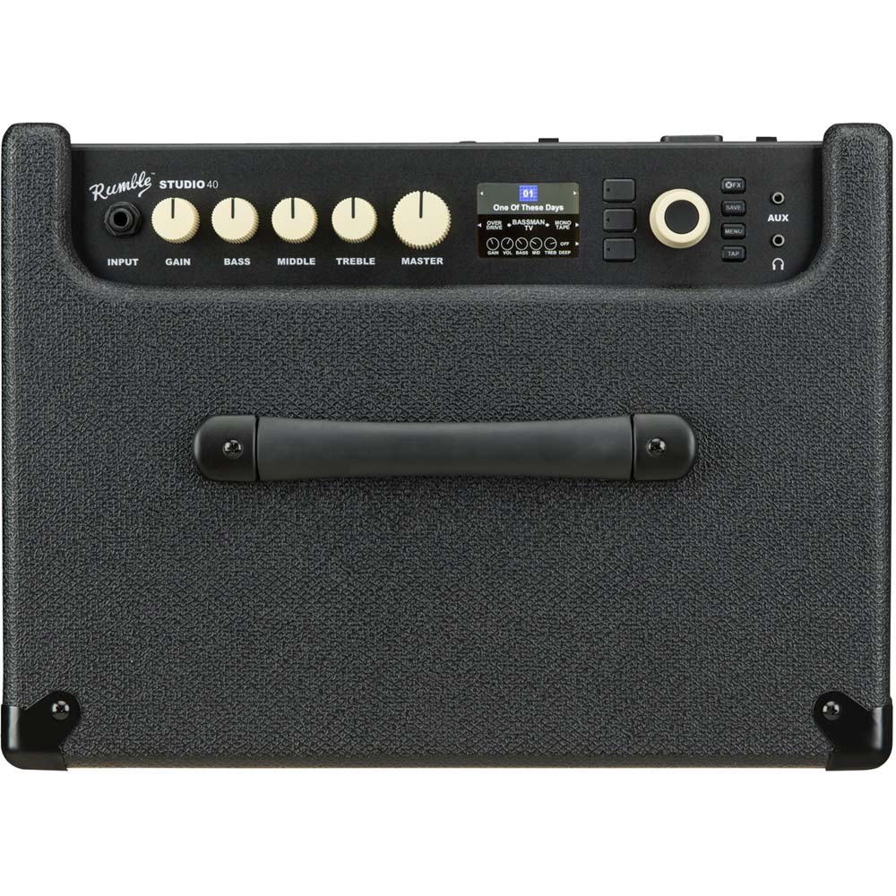 Fender Rumble Studio 1x10" 40-watt Bass Combo Amp-amplifier-Fender- Hermes Music