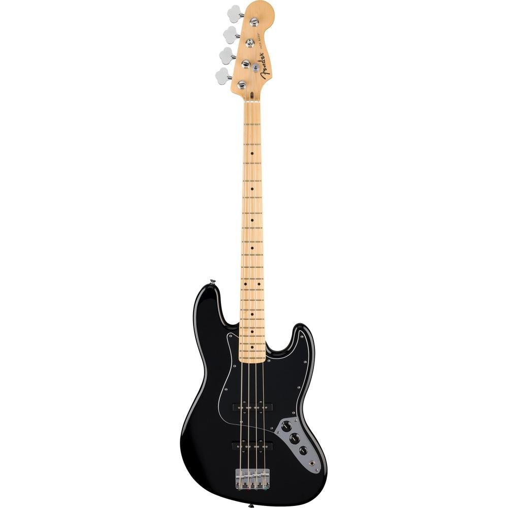 Fender Standard Jazz Bass Maple Fingerboard Black Pickguard Black