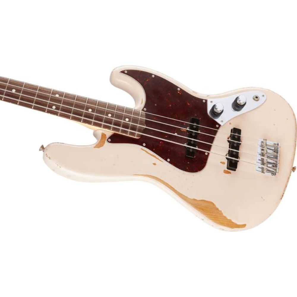 Fender Artist Signature Series Flea Jazz Bass in Shell Pink-Fender-Hermes Music