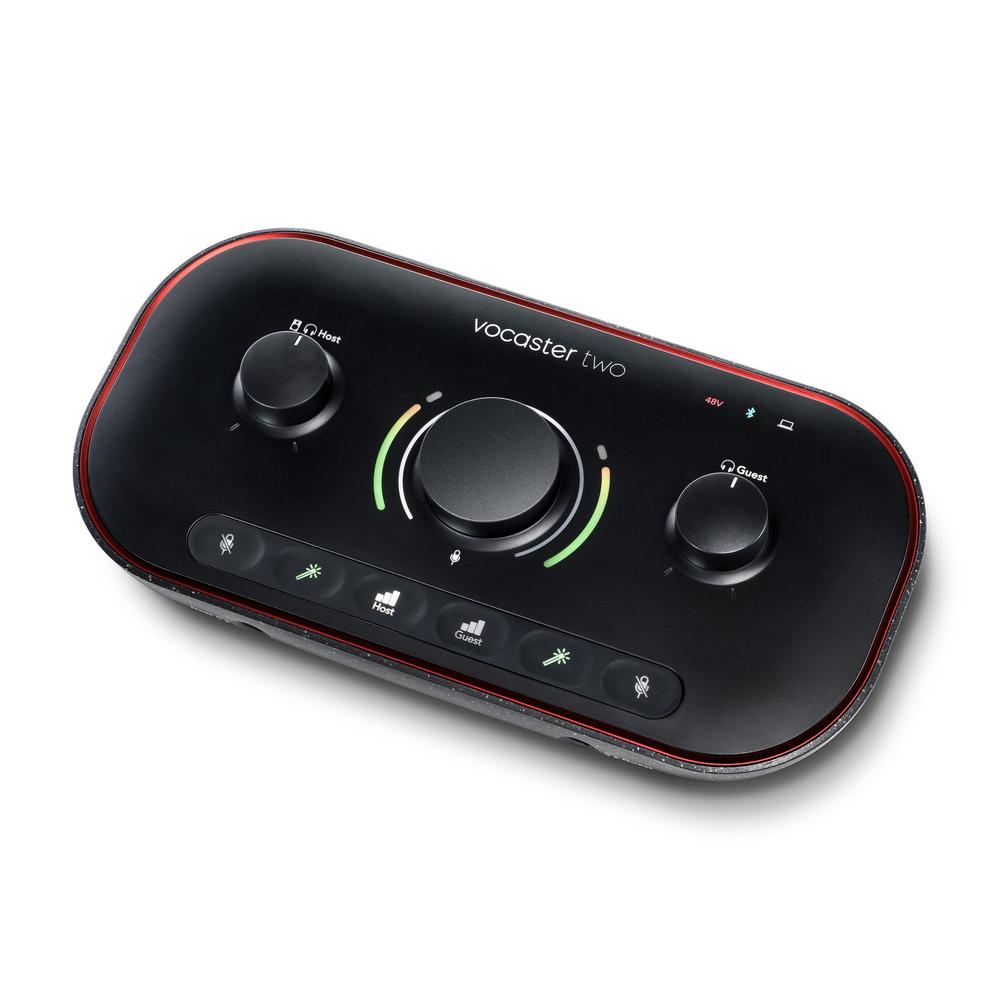 Focusrite Vocaster Two USB-C Podcasting Audio Interface