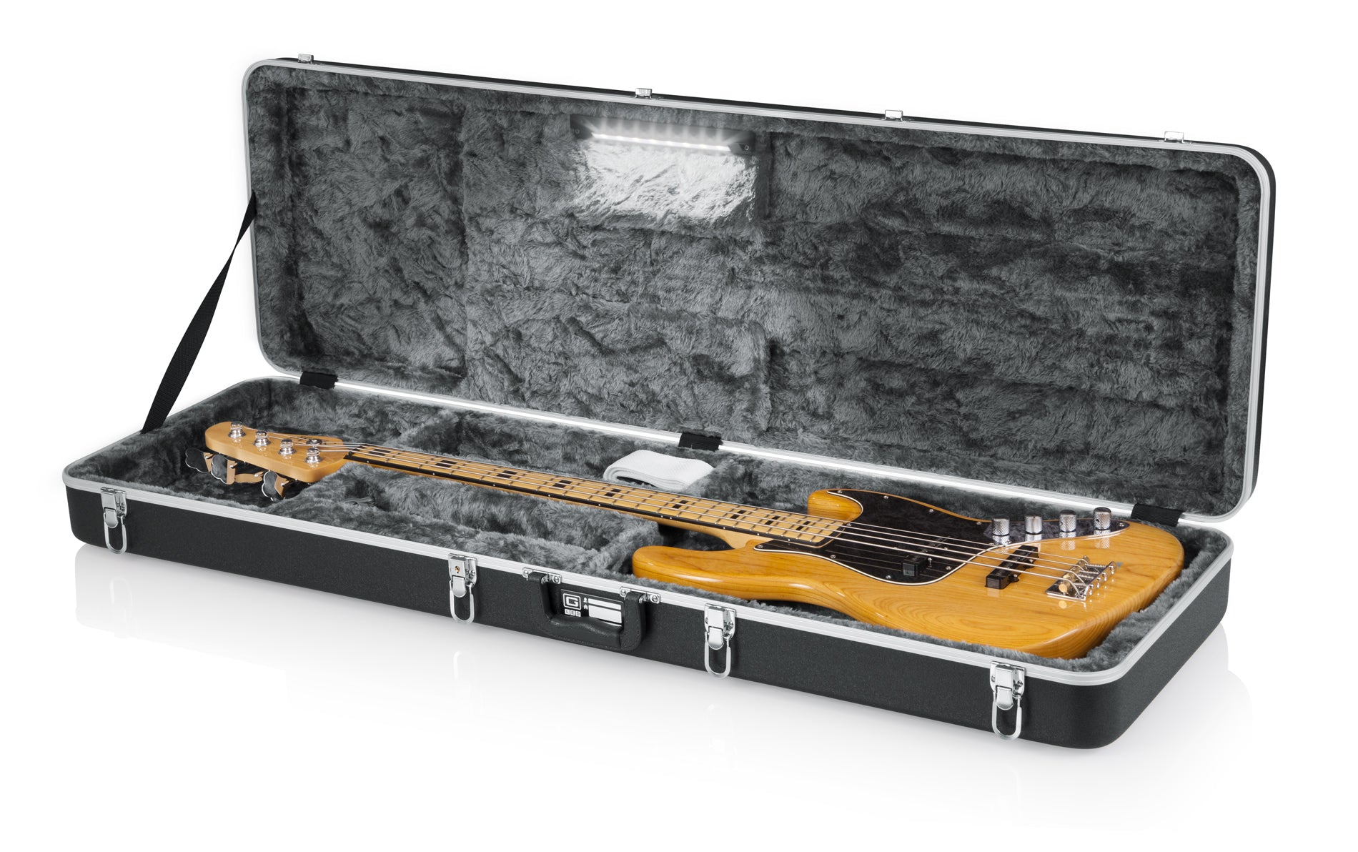 Gator Molded Case with Built In LED Light for Bass Guitars