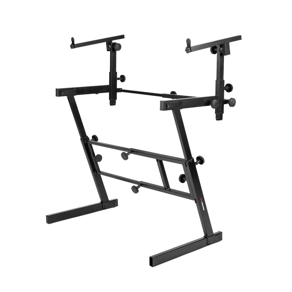Gator Adjustable Z-Style Keyboard Stand With 2nd Tier