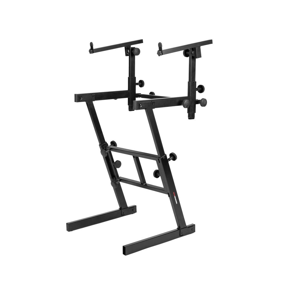 Gator Adjustable Z-Style Keyboard Stand With 2nd Tier