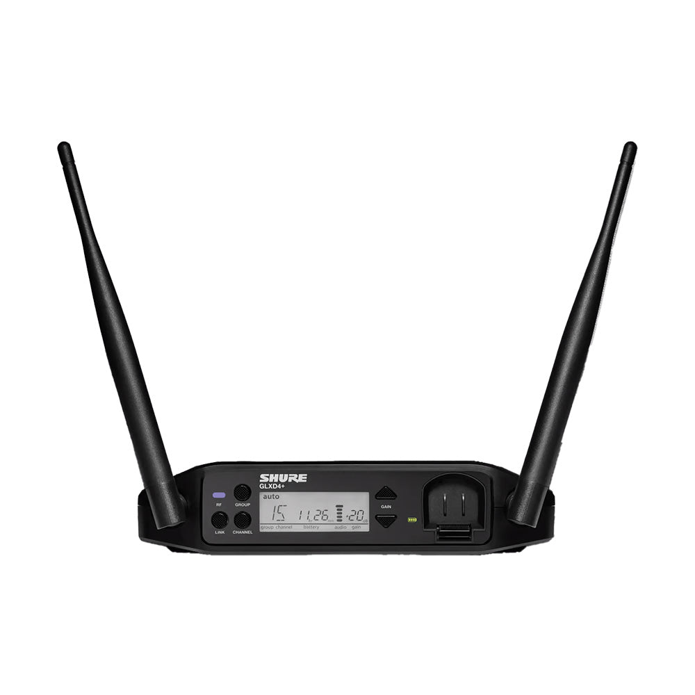 Shure GLXD14+/B98-Z3 Digital Wireless Instrument System with BETA®98H Flexible Gooseneck Microphone