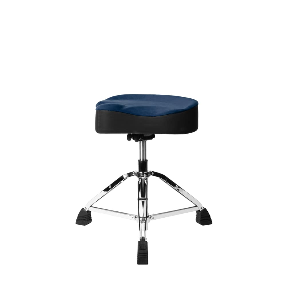 Gator Air Glide Drum Throne Saddle Seat- Blue