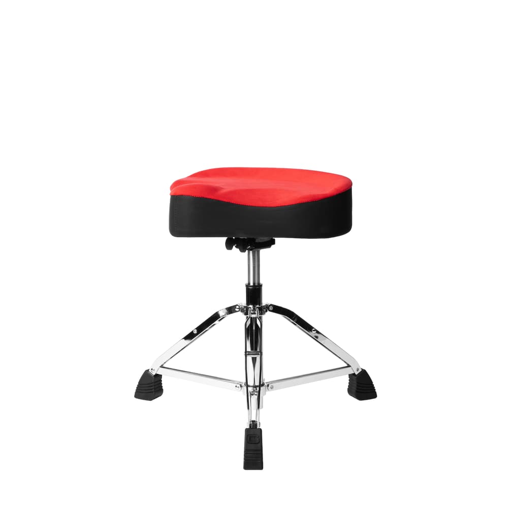 Gator Air Glide Drum Throne Saddle Seat- Red