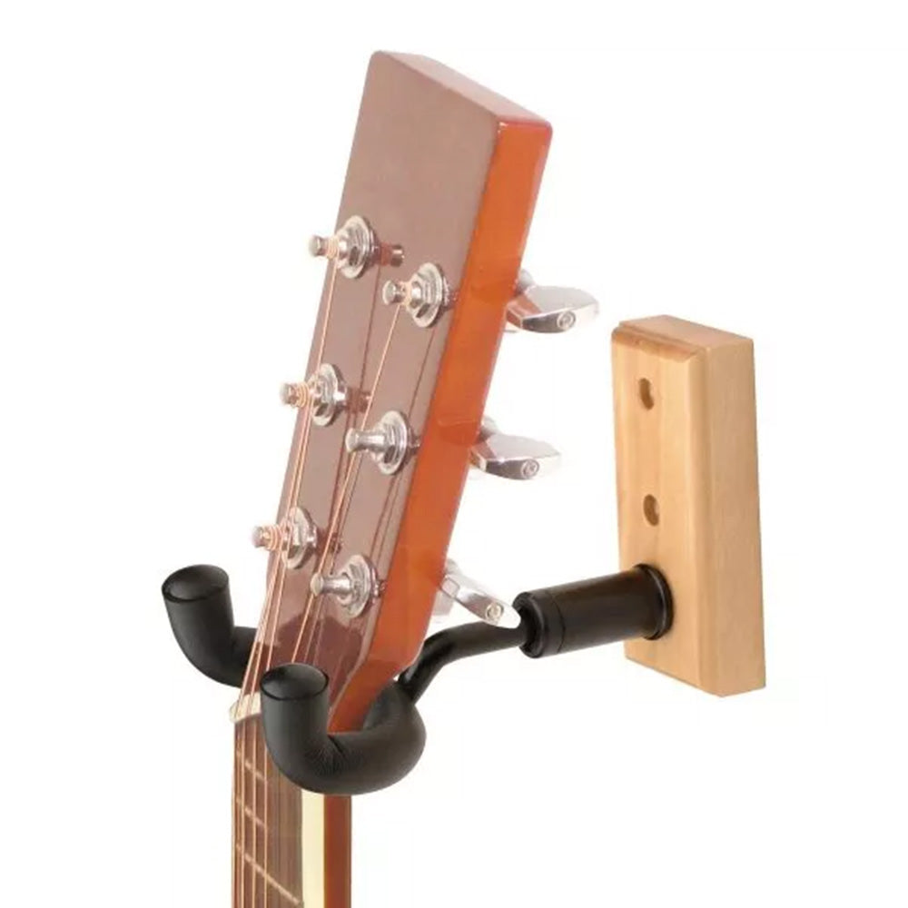 On Stage GS7730 Wooden Wall-Mount Guitar/Ukulele Hanger-Guitar Accessories-On Stage-Hermes Music