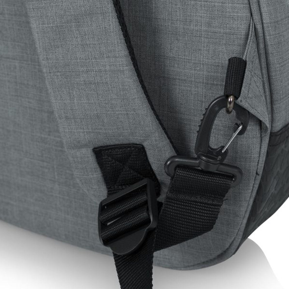 Gator GT-ELECTRIC-GRY Transit Series Electric Guitar Gig Bag with Light Grey Exterior