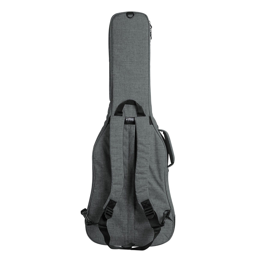 Gator GT-ELECTRIC-GRY Transit Series Electric Guitar Gig Bag with Light Grey Exterior