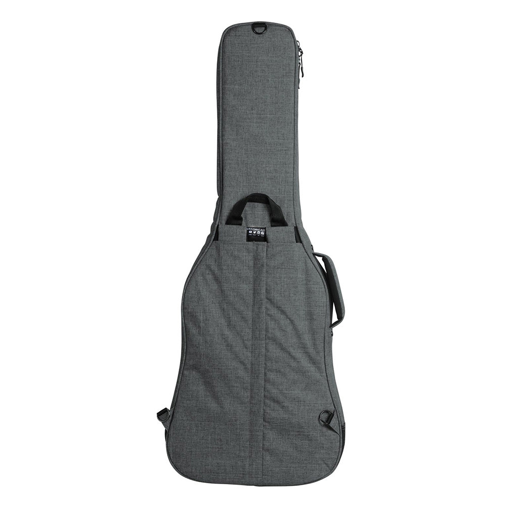 Gator GT-ELECTRIC-GRY Transit Series Electric Guitar Gig Bag with Light Grey Exterior