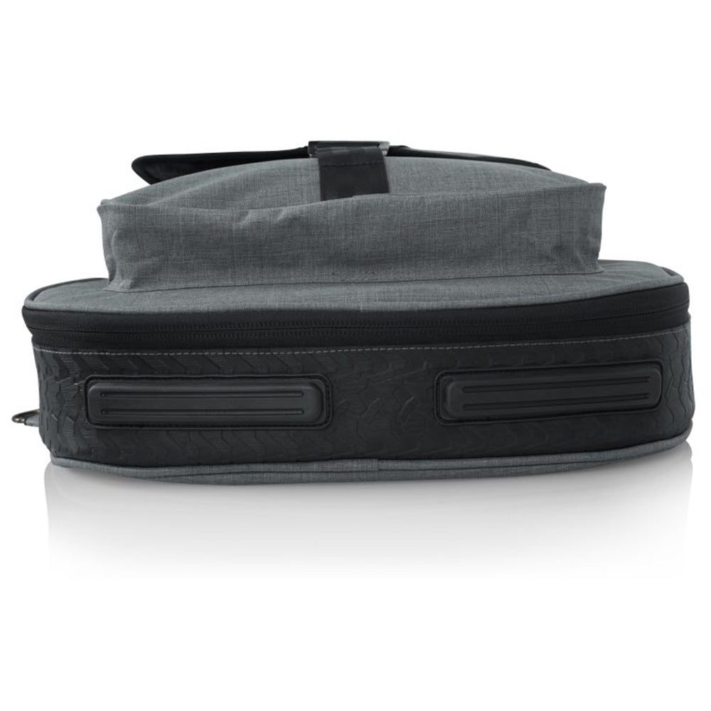 Gator GT-ELECTRIC-GRY Transit Series Electric Guitar Gig Bag with Light Grey Exterior