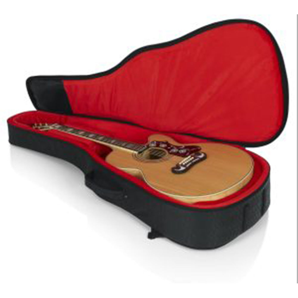 Gator GT-JUMBO-BLK Transit Bag for Jumbo Acoustics-Case-Gator-Hermes Music