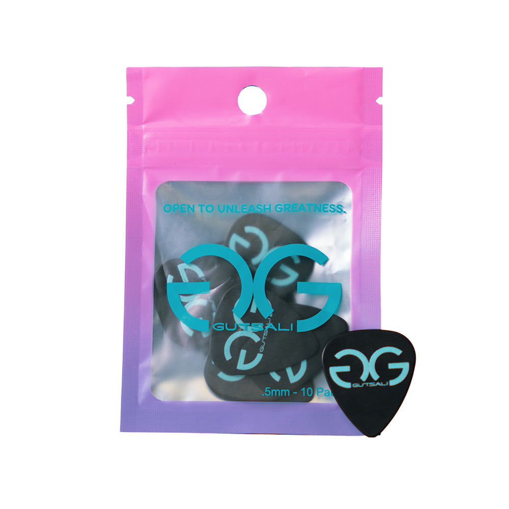 Gutsali Guitar Pick 10-pack .50MM Standard Size