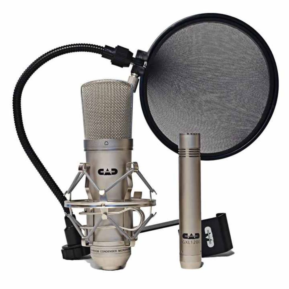 CAD Audio GXL2200 Studio Pack Bundle-microphones-Hermes Music
