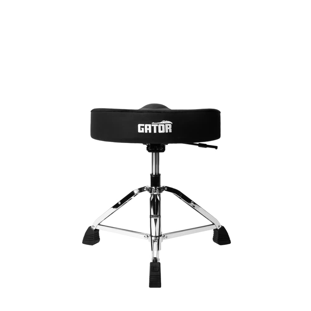 Gator Air Glide Drum Throne Saddle Seat- Black