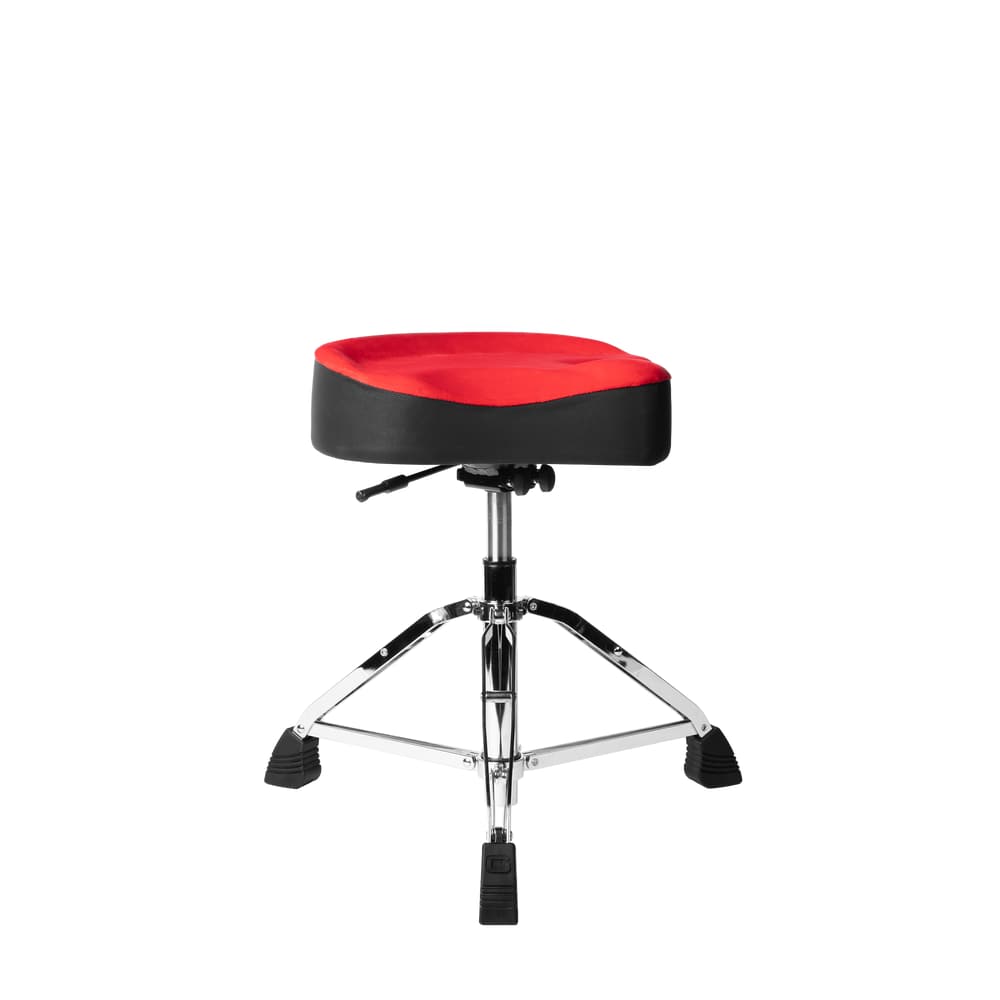 Gator Air Glide Drum Throne Saddle Seat- Red