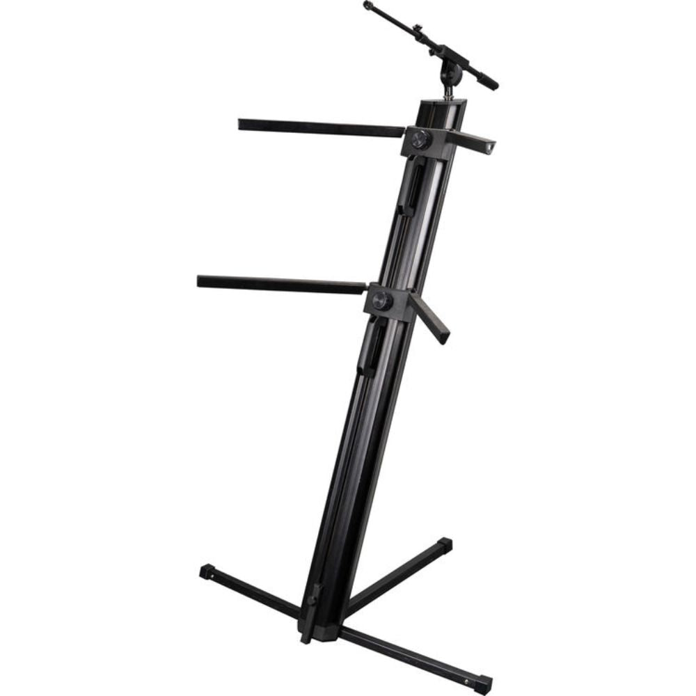 Gator Frameworks Column-Style Keyboard Stand with Mic Boom Arm and Gig Bag-Gator-Hermes Music