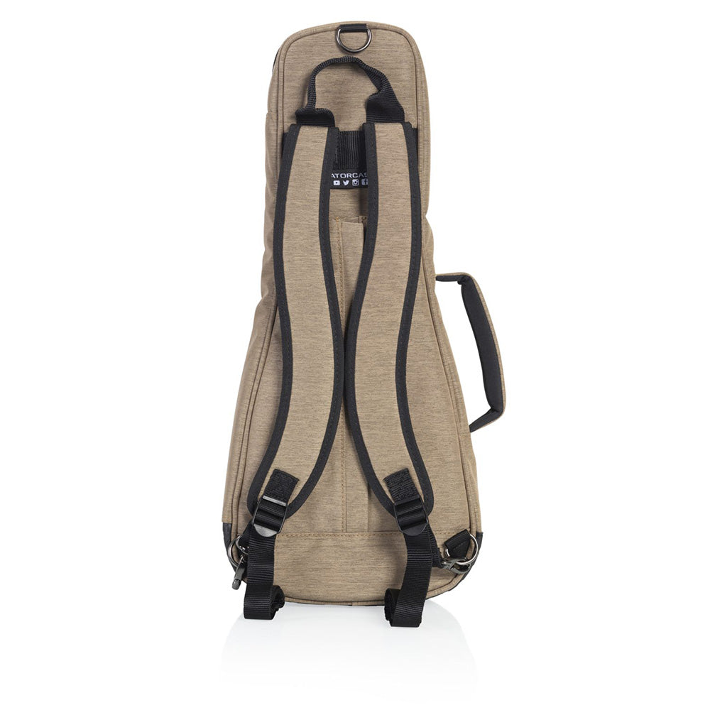 Gator GT-UKE-CON-TAN Grey Transit Bag – Concerto Ukulele