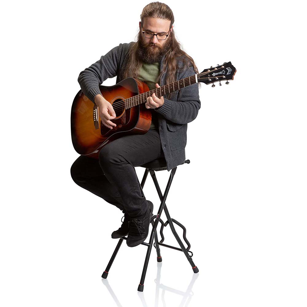Gator Guitar Stool with Stand-accessories-Gator- Hermes Music