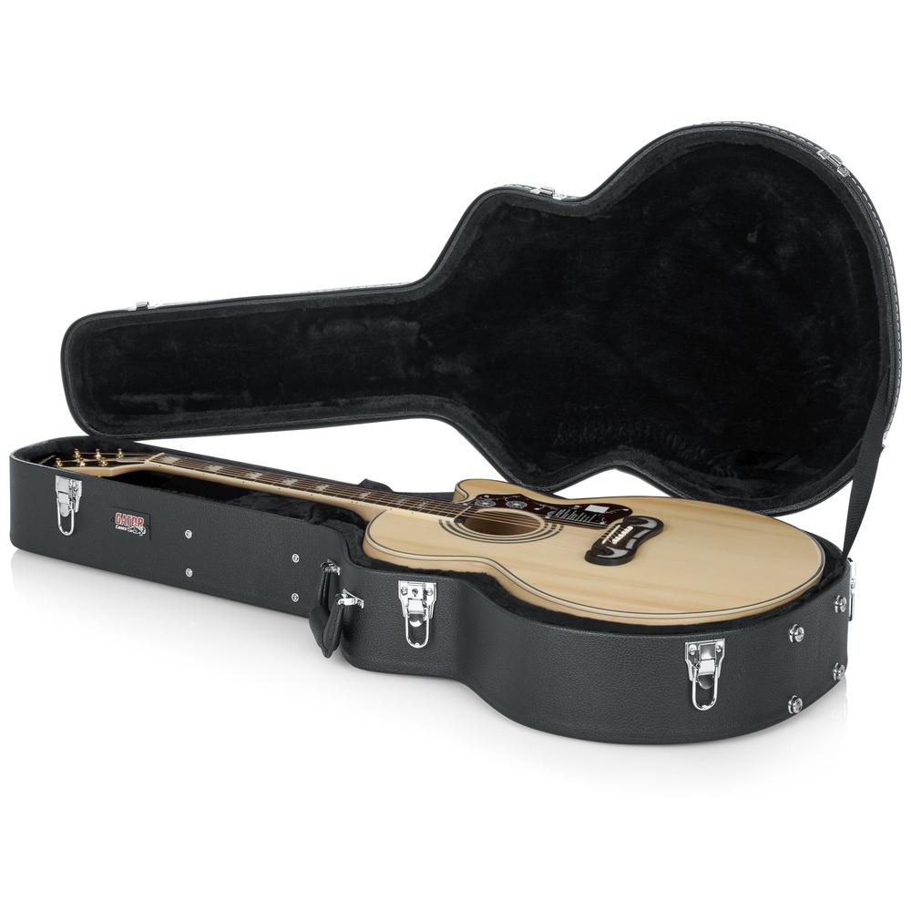 Gator Jumbo Acoustic Guitar Deluxe Wood Case