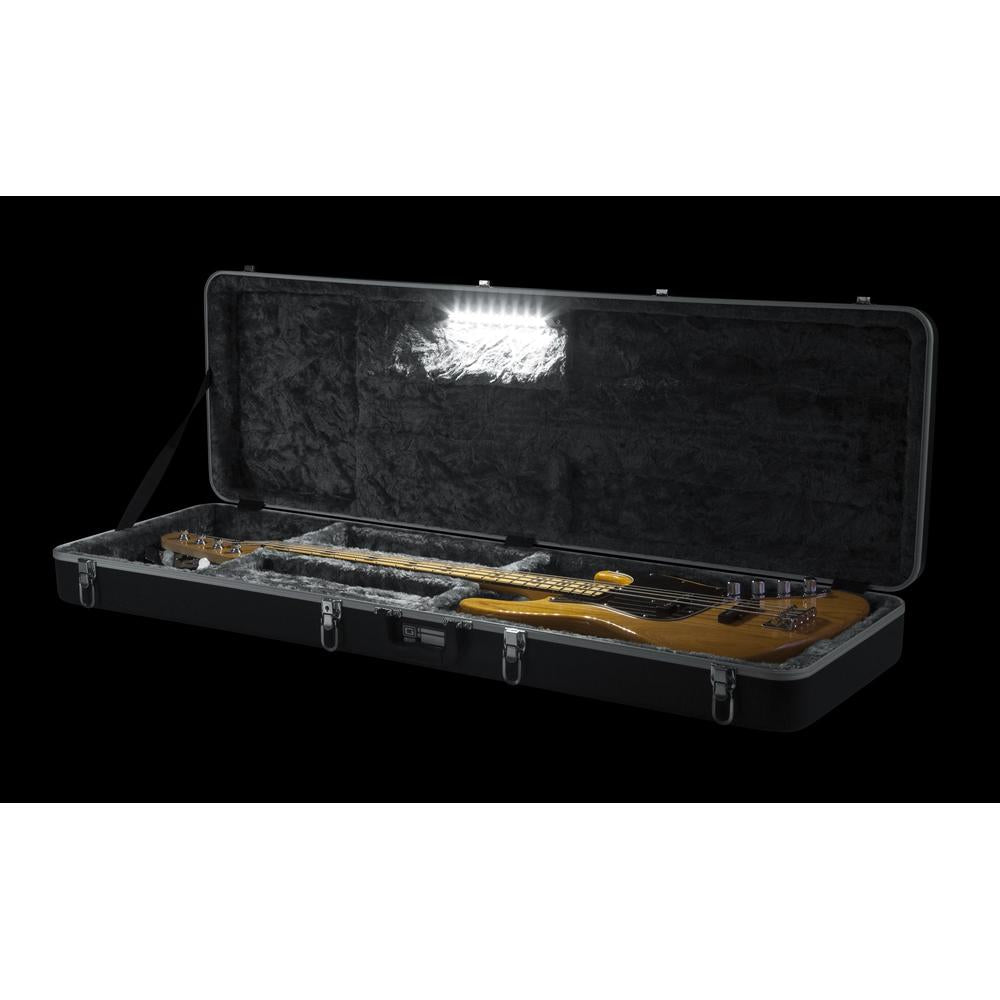 Gator Molded Case with Built In LED Light for Bass Guitars
