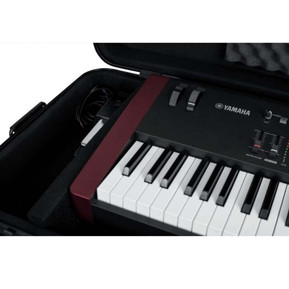 Gator TSA Series Molded Polyethylene Keyboard Case with Wheels-case-Gator- Hermes Music
