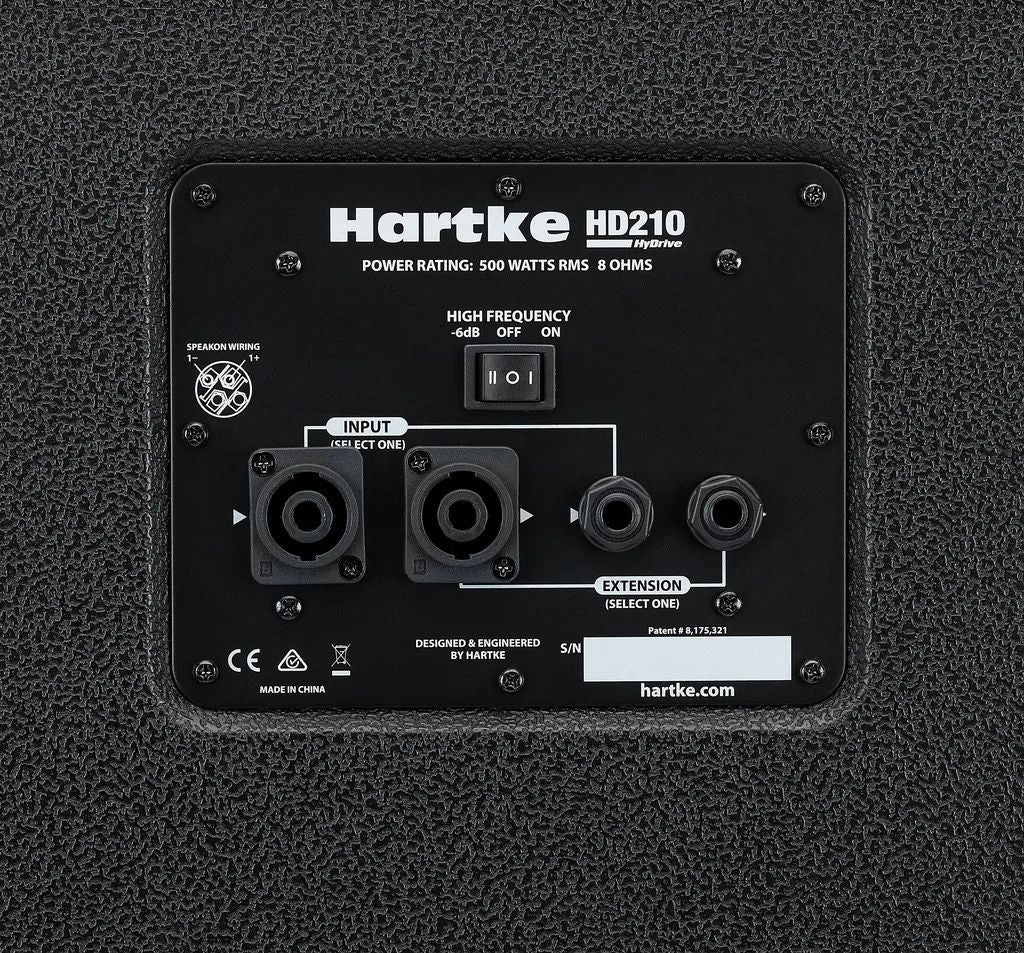 Hartke HyDrive HD210 2 x 10" Bass Cabinet