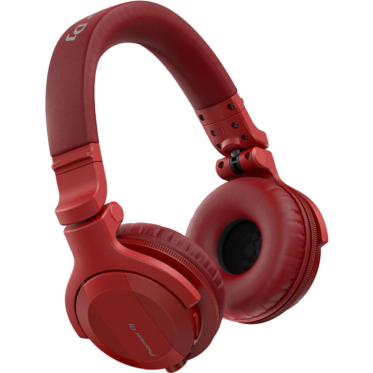 Pioneer HDJ-CUE1BT-K Bluetooth DJ Headphones in Red