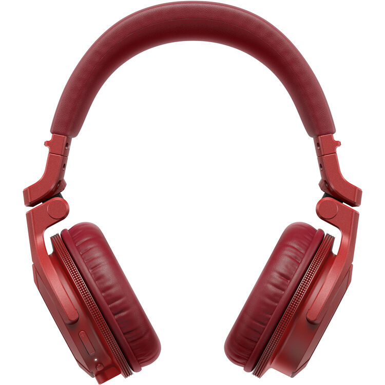 Pioneer HDJ-CUE1BT-K Bluetooth DJ Headphones in Red
