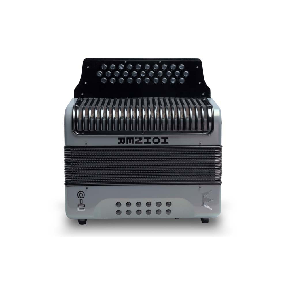 Hohner Corona C-II Accordion GCF Silver Rainbow-accordion-Hohner- Hermes Music
