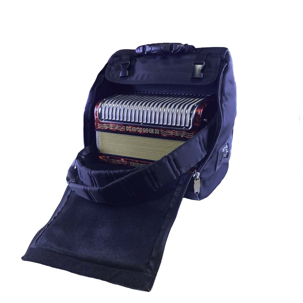 Hohner Panther FBE with APS Gig Bag-accordion-Hermes Music- Hermes Music