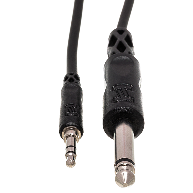 Hosa Technology CMP-105 Cable 3.5mm TRS - 1/4" TS 5'-accessories-Hosa Technology- Hermes Music