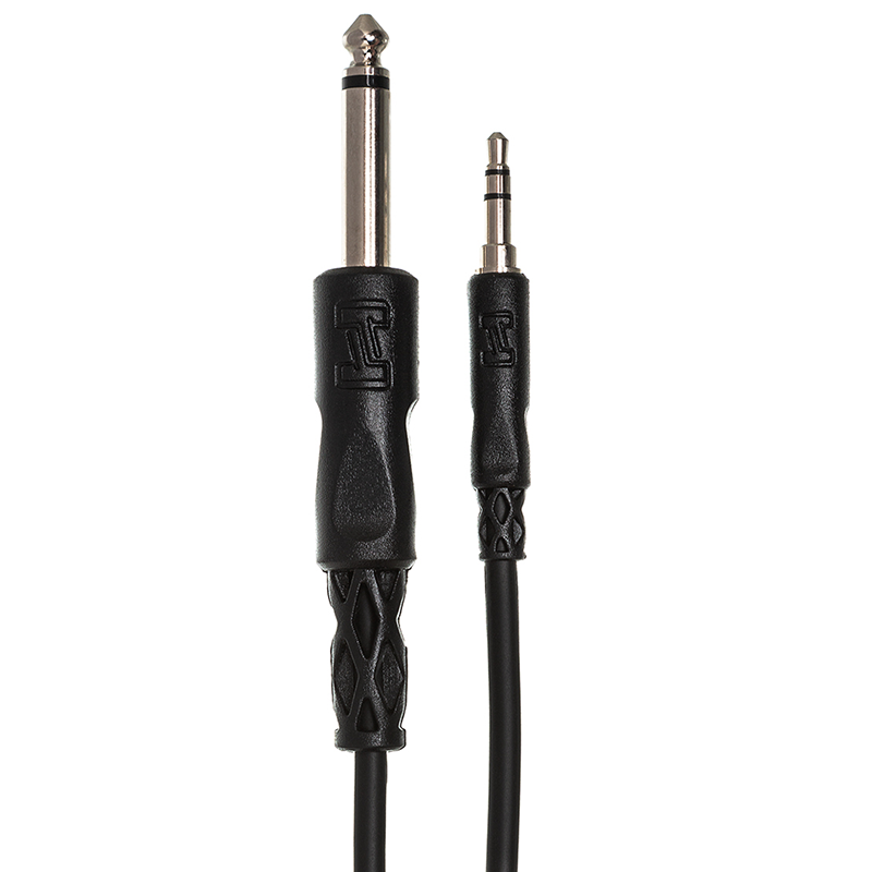 Hosa Technology CMP-110 Cable 3.5mm TRS - 1/4" TS 10'-accessories-Hosa Technology- Hermes Music