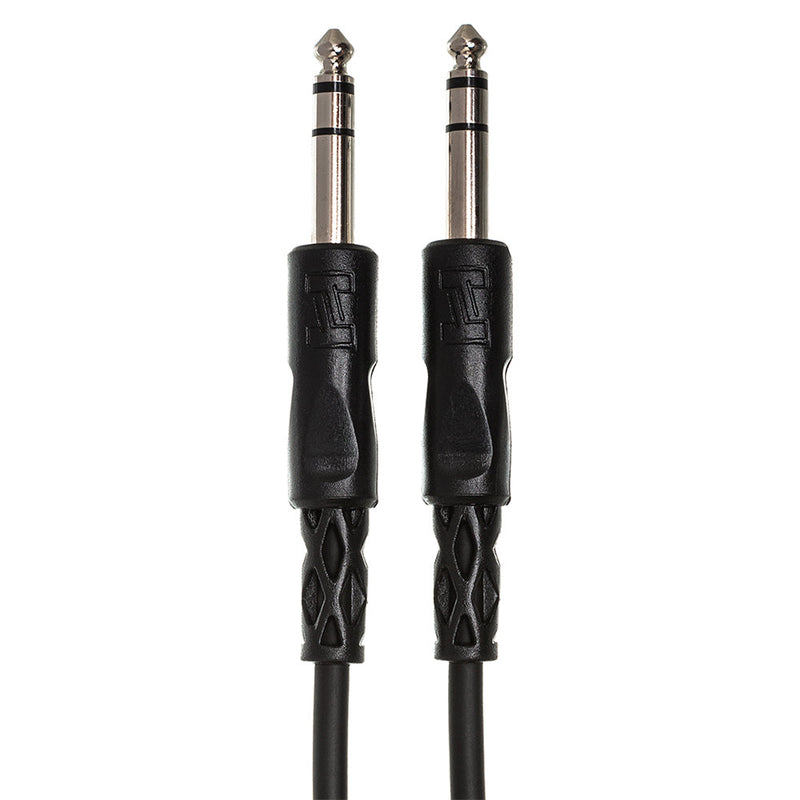 Hosa Technology CSS-105 1/4 Male to 1/4 Male Stereo 5'-Cables-Hosa Technology- Hermes Music