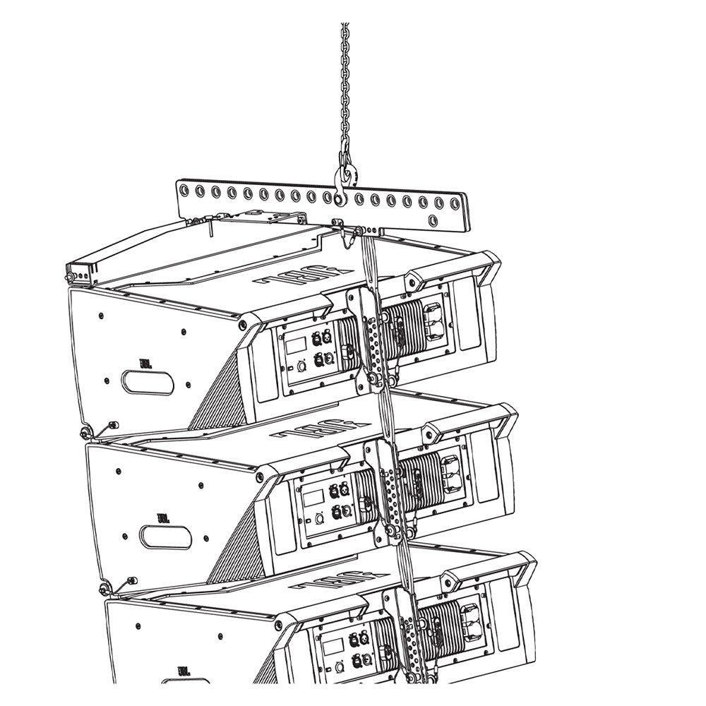 JBL SRX910LA-AF Array Frame-accessories-JBL- Hermes Music