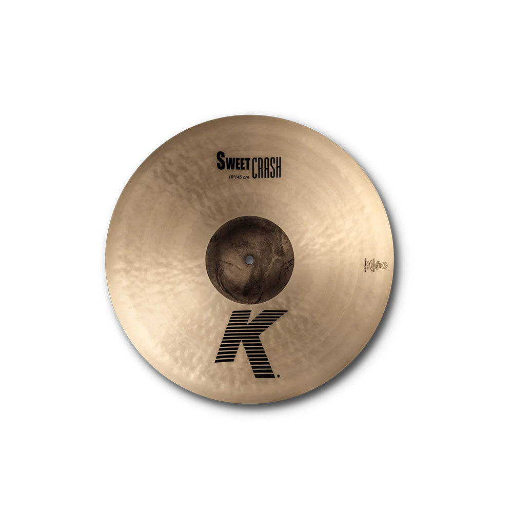 Zildjian K0704 18" K Sweet Crash-cymbals-Zildjian-Hermes Music