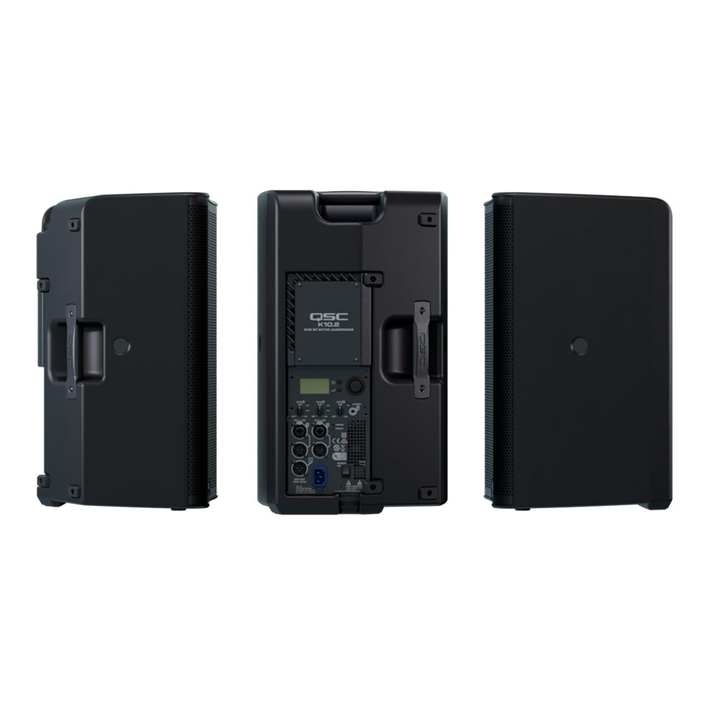 QSC K10.2 Two-Way 10" 2000W Powered Portable PA Speaker
