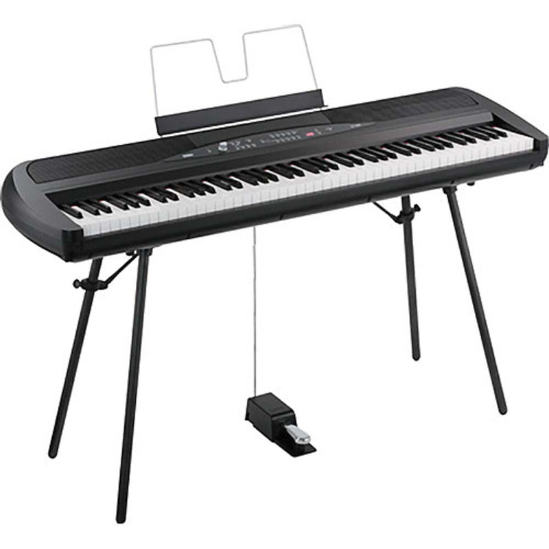 Korg SP-280 Portable Digital Piano (Black)-keyboard-Korg- Hermes Music