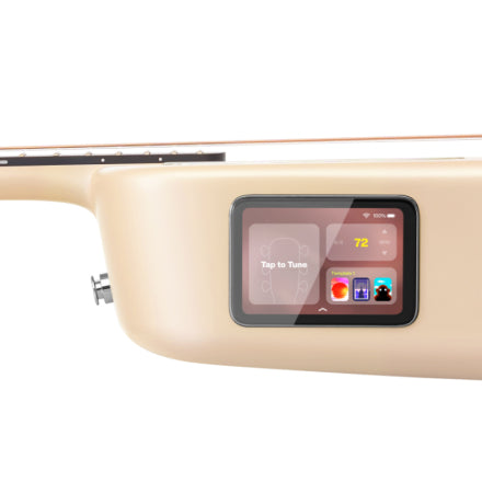 Lava Music LAVA ME 4 CARBON Gold 36" Acoustic/Electric Guitar w/Bag-Guitar-Lava Music-Hermes Music