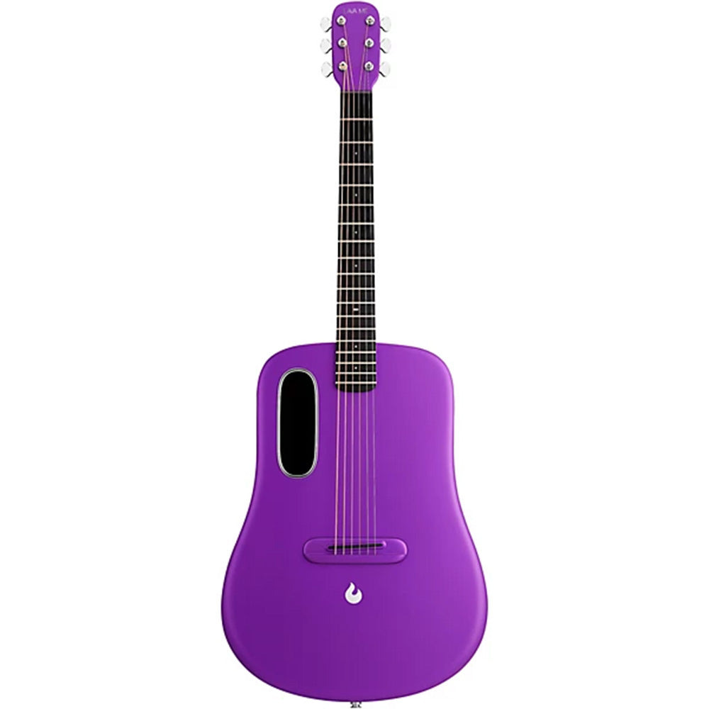 Lava Music LAVA ME 4 CARBON Purple 36" Acoustic/Electric Guitar w/Bag-Guitar-Lava Music-Hermes Music