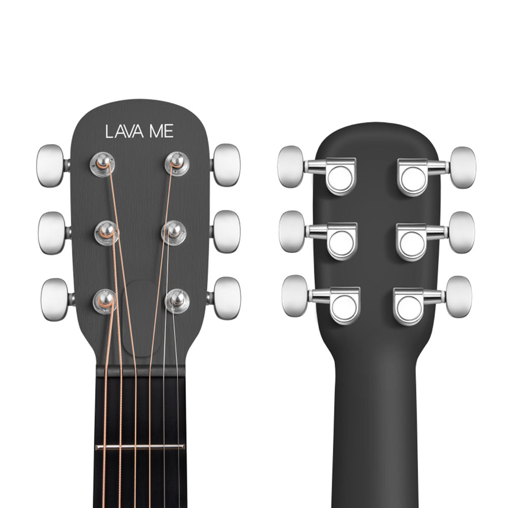 Lava Music LAVA ME Play Nightfall Frost White 36" Acoustic-Electric Guitar w/Bag-Guitar-Lava Music-Hermes Music