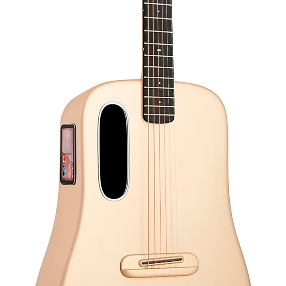 Lava Music LAVA ME 4 CARBON Gold 38" Acoustic-Electric Guitar w/Bag-Guitar-Lava Music-Hermes Music