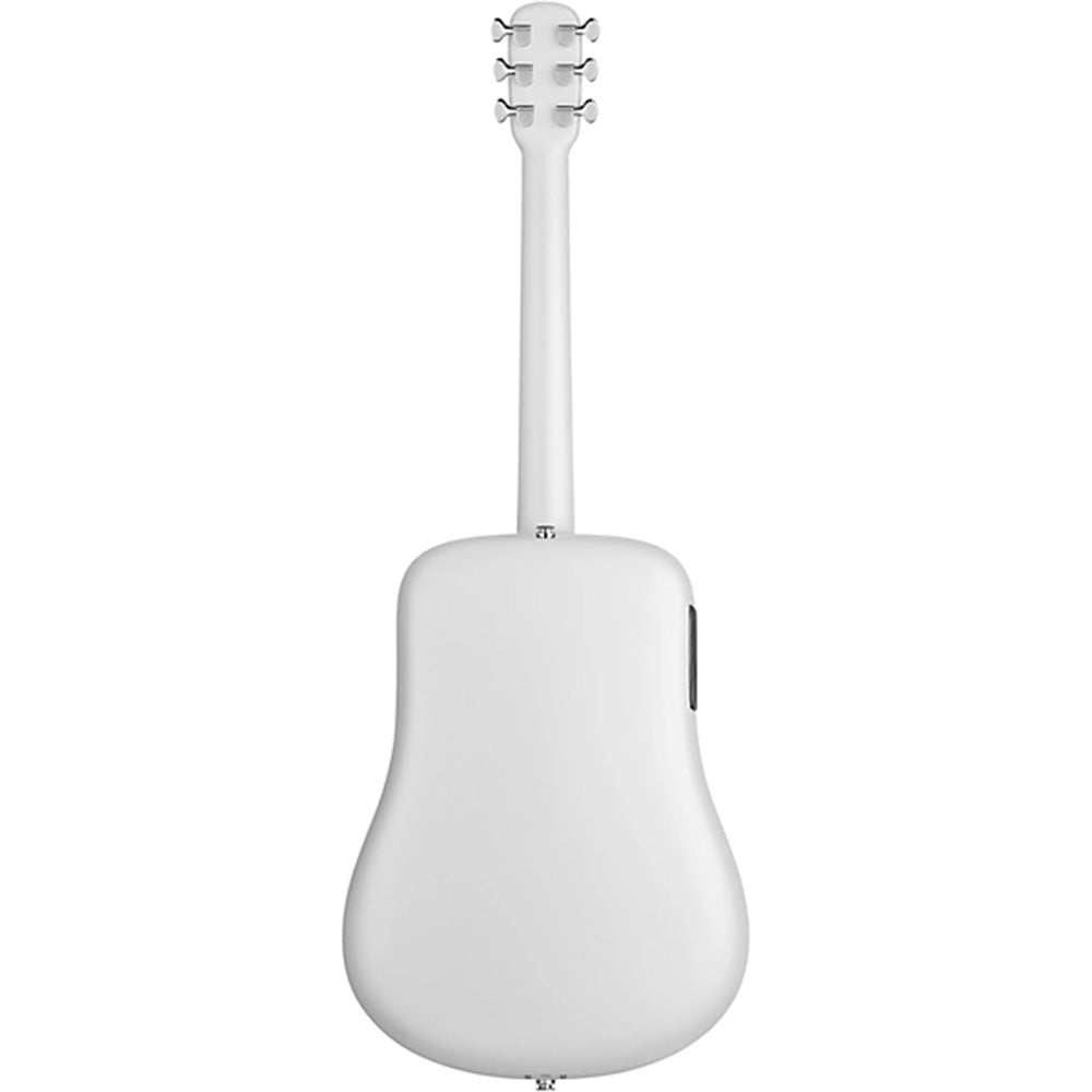 Lava Music LAVA ME 4 CARBON White 38" Acoustic-Electric Guitar w/Bag-Guitar-Lava Music-Hermes Music