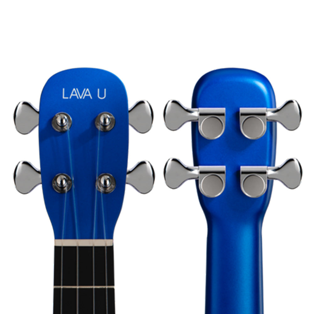 Lava Music LAVA U Blue 26" FreeBoost Acoustic-Electric Ukelele w/Space Case-ukulele-Lava Music-Hermes Music