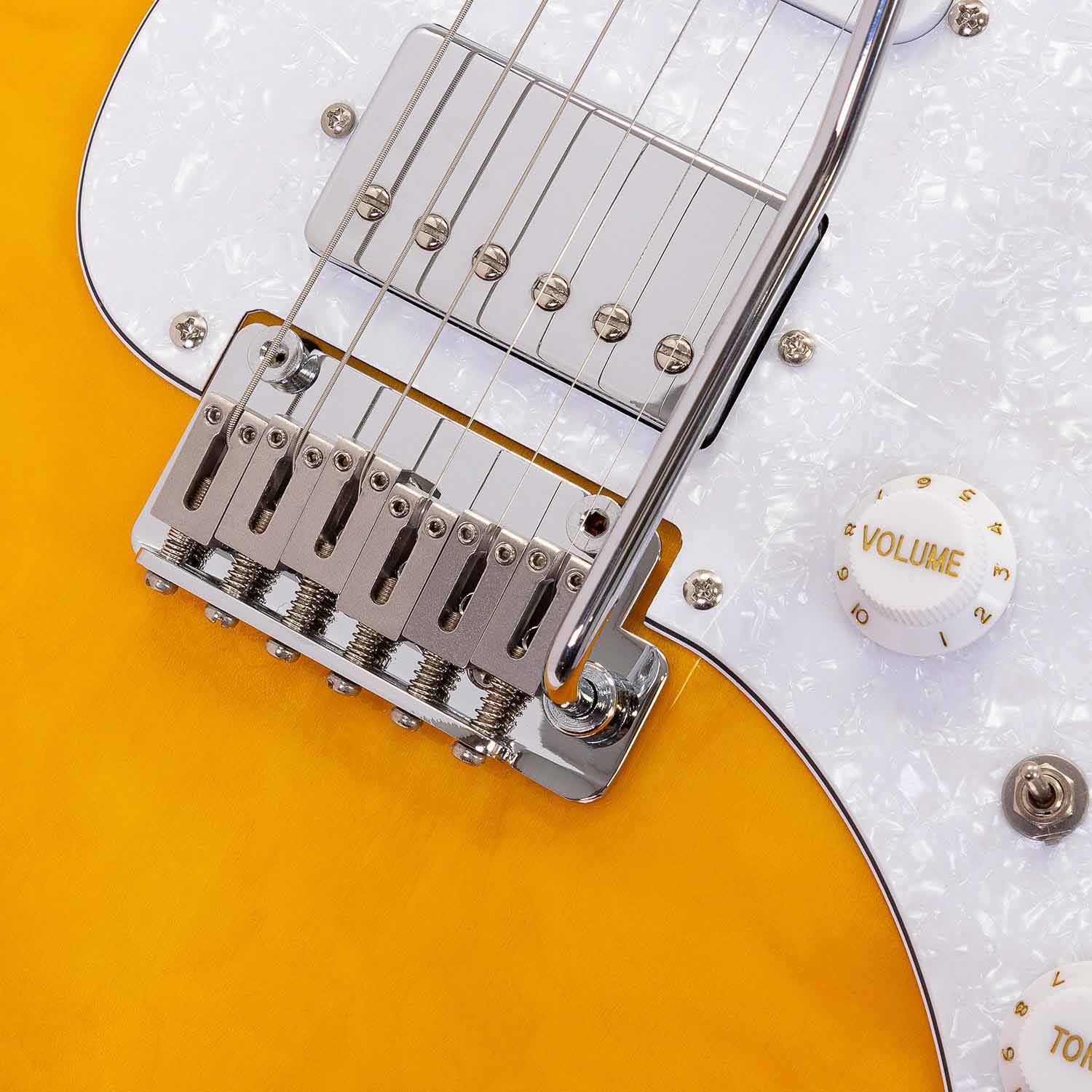 Babilon Legend Series Cosmos Amber Electric Guitar with Case-Electric Guitar-Babilon-Hermes Music