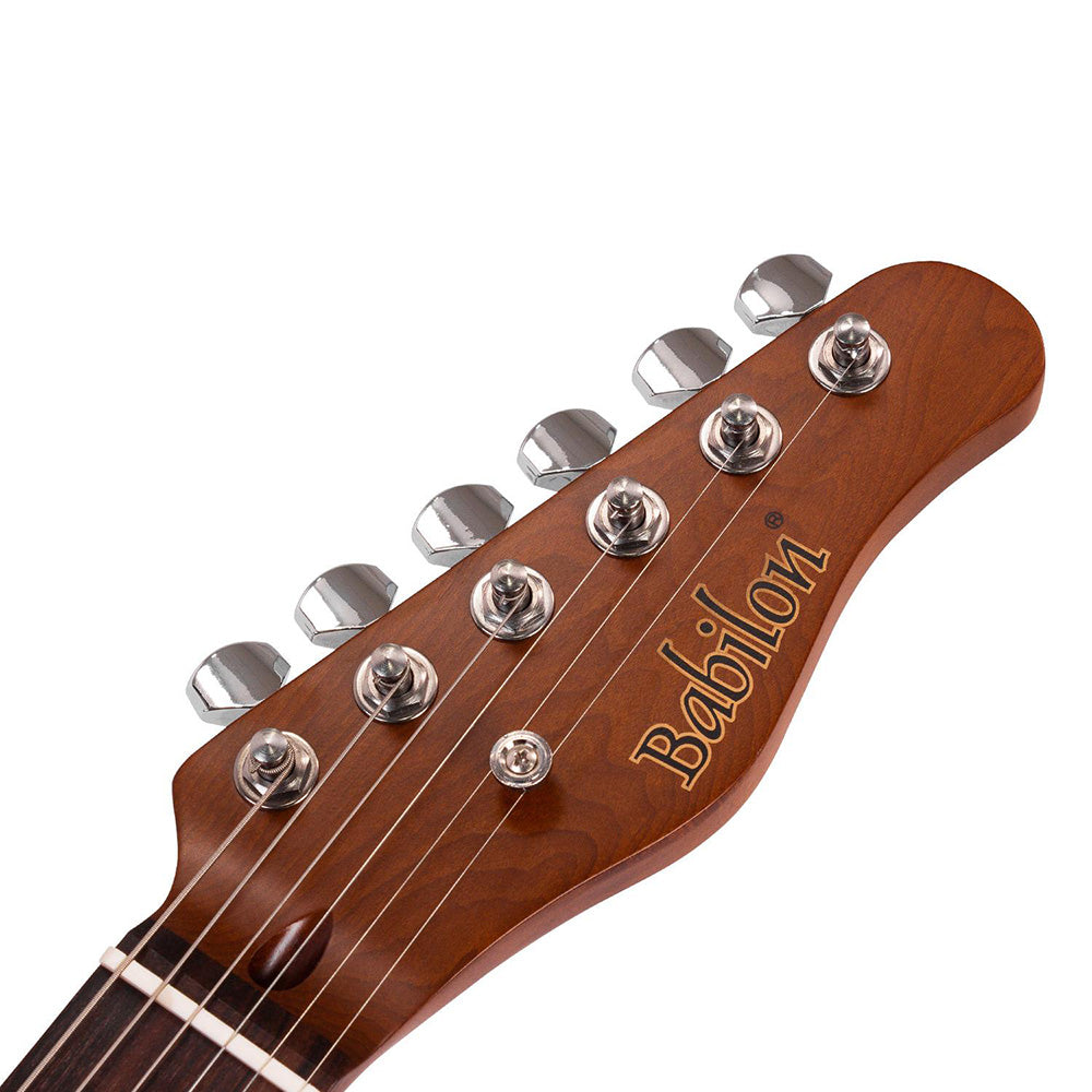 Babilon Legend Series Cosmos Amber Electric Guitar with Case-Electric Guitar-Babilon-Hermes Music