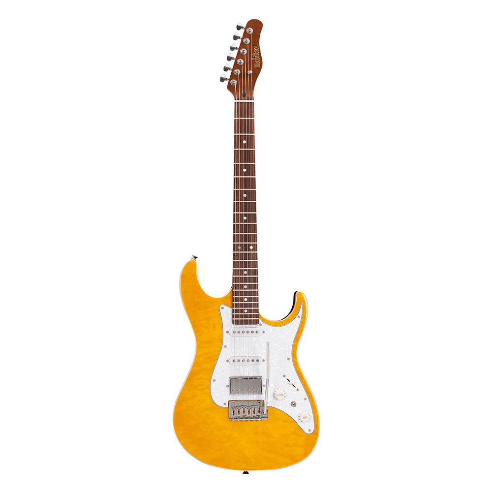 Babilon Legend Series Cosmos Amber Electric Guitar with Case-Electric Guitar-Babilon-Hermes Music