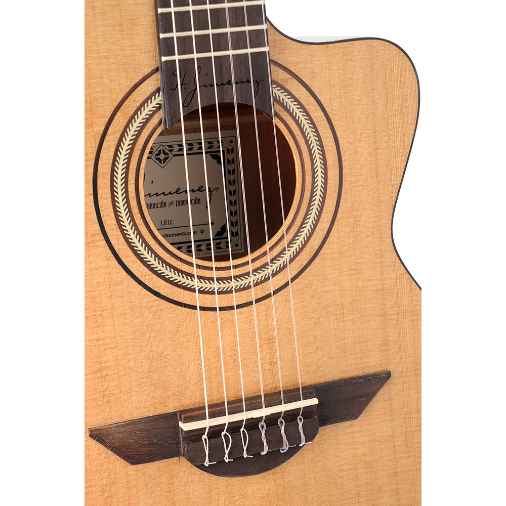 H. Jimenez LR1C Requinto Cedar Top with Mahogany Back and Sides-requinto-H. Jimenez-Hermes Music